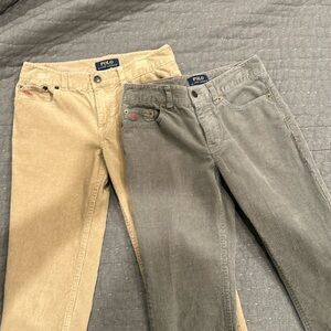 Polo boys corduroy pants.
